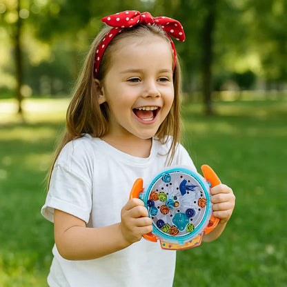 Anneau labyrinthe 3D – jeu éducatif pour développer adresse et compétences