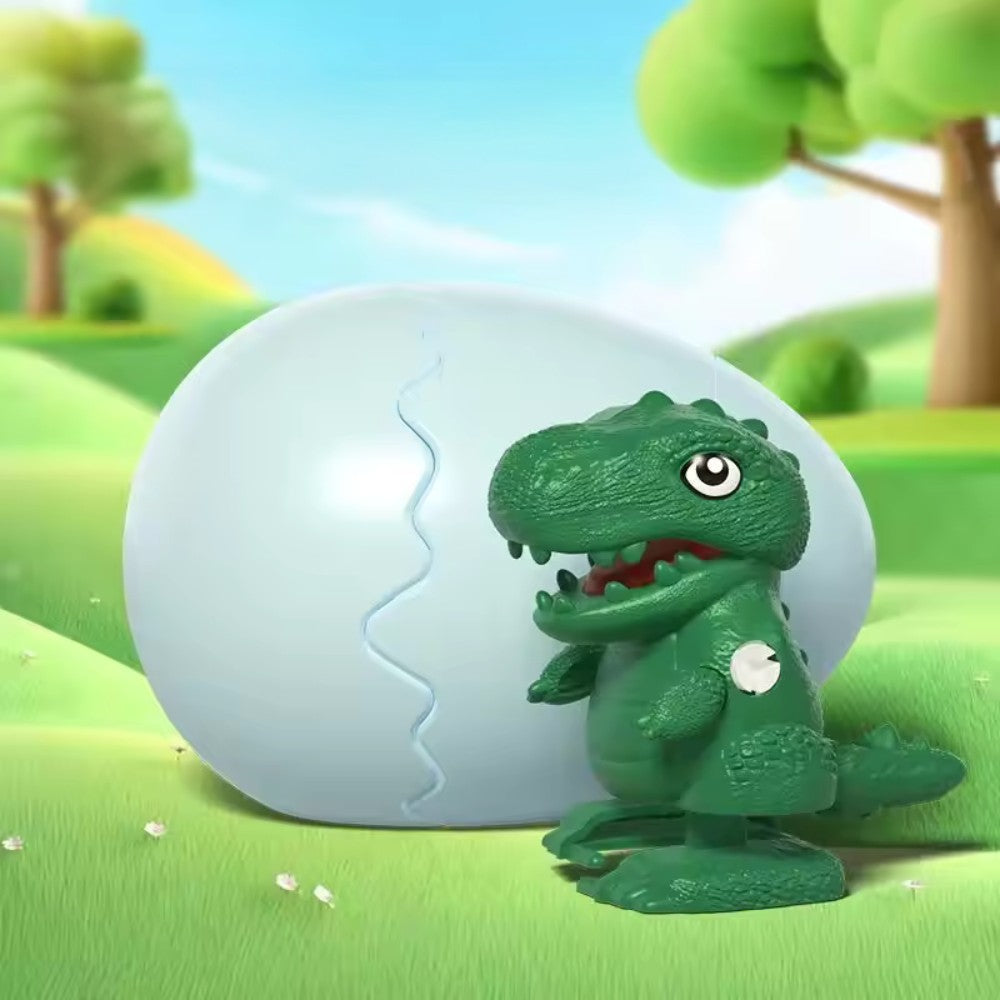Œuf surprise avec petit animal dansant