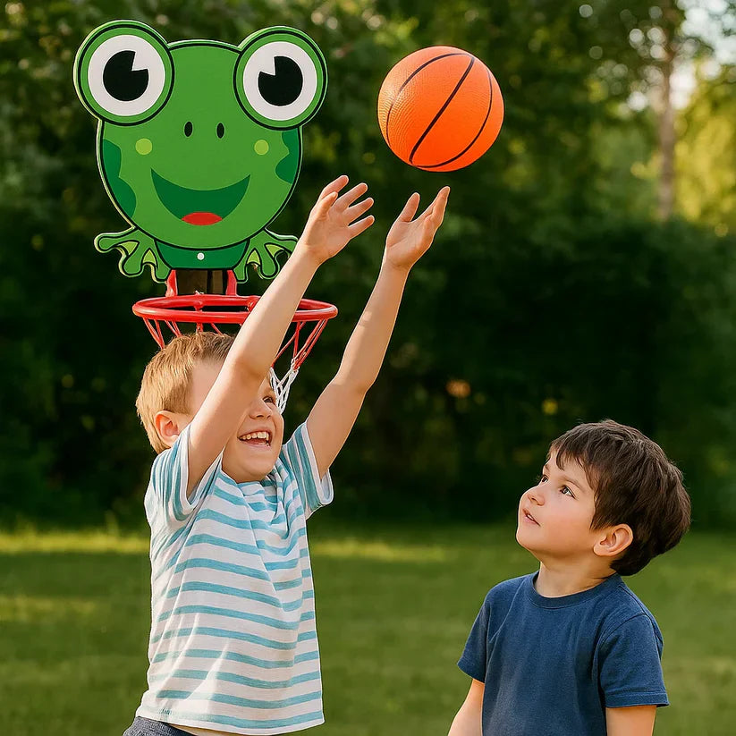 Adorable panier de basketball pour enfants