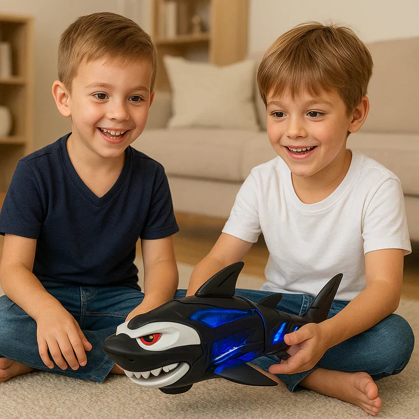 Requin musical lumineux – jouet pour enfants