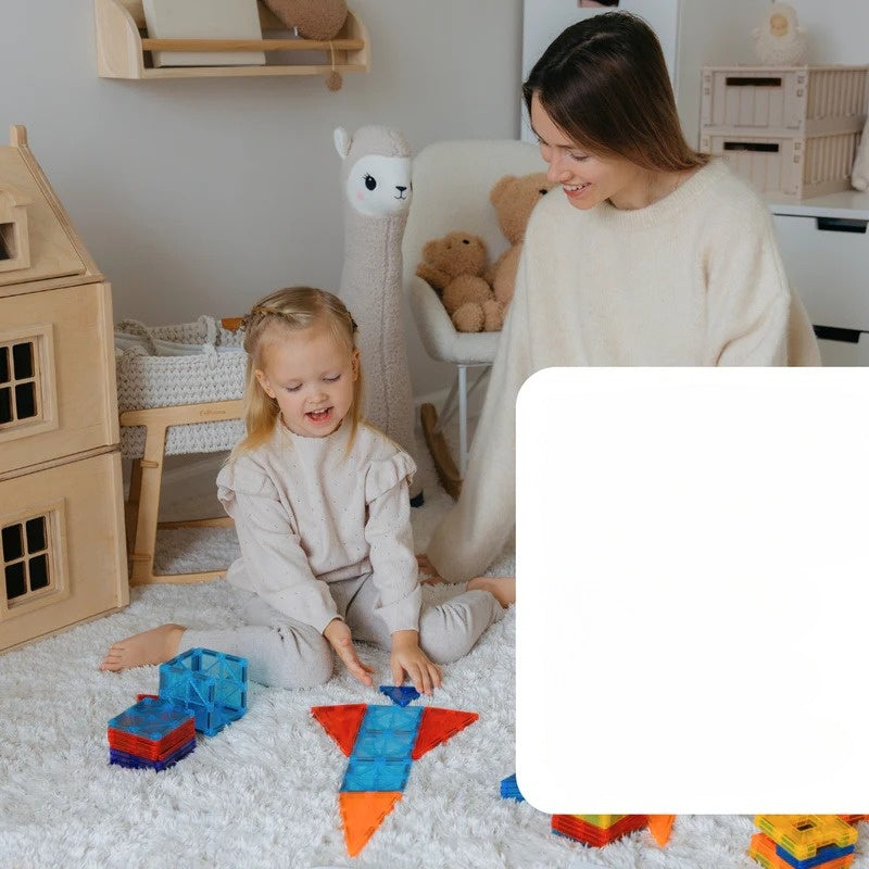Plaques magnétiques de construction pour enfants – créativité et développement des compétences
