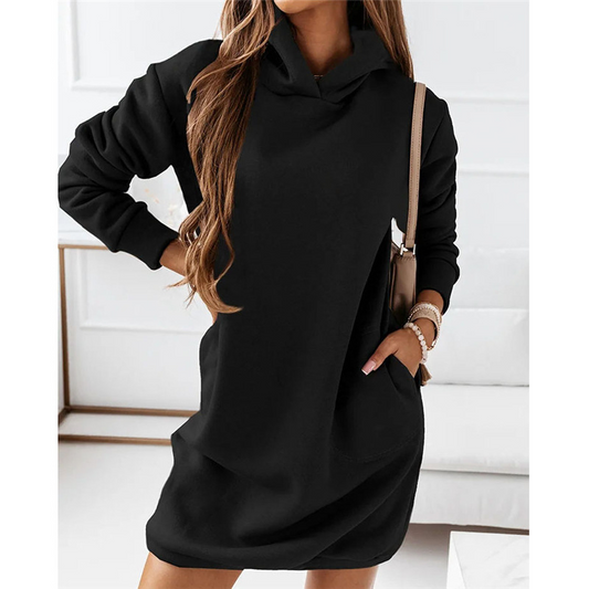 Anatalia - Stylish Long Hooded Sweater for Women