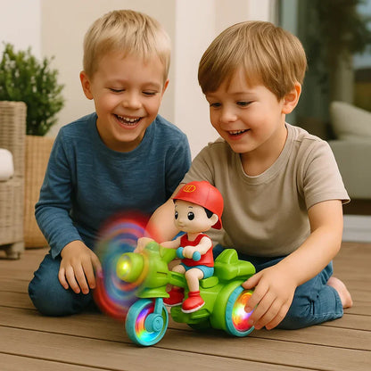 Jouet acrobatique lumineux et musical pour enfants