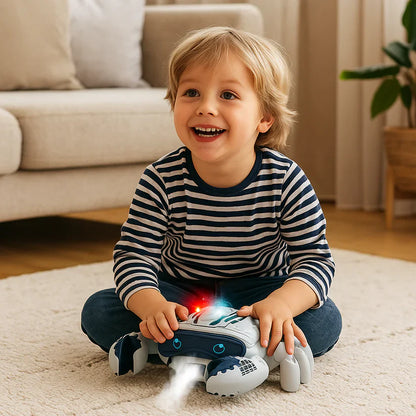 Crabe musical lumineux avec brume d’eau intégrée