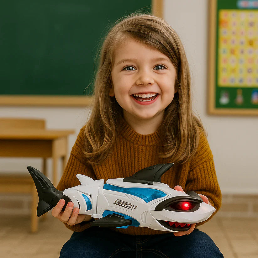 Requin musical lumineux – jouet pour enfants