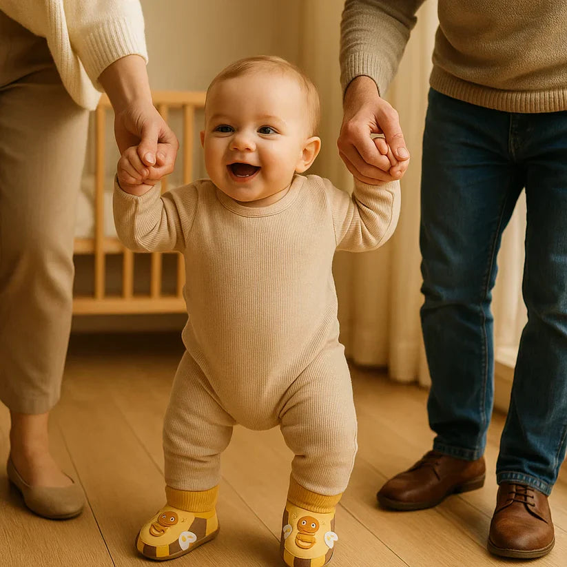 Chaussettes bébé ultra douces et antidérapantes
