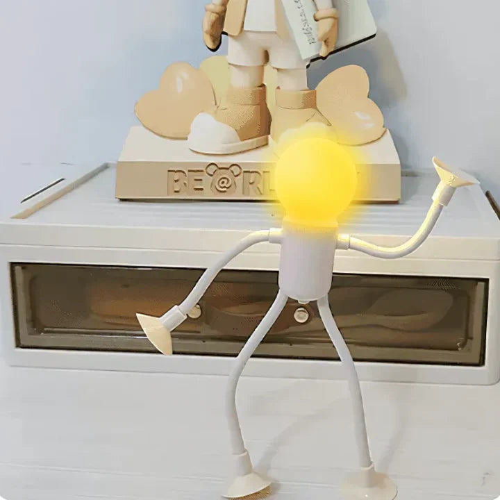 Lampe de nuit flexible en forme de figurine
