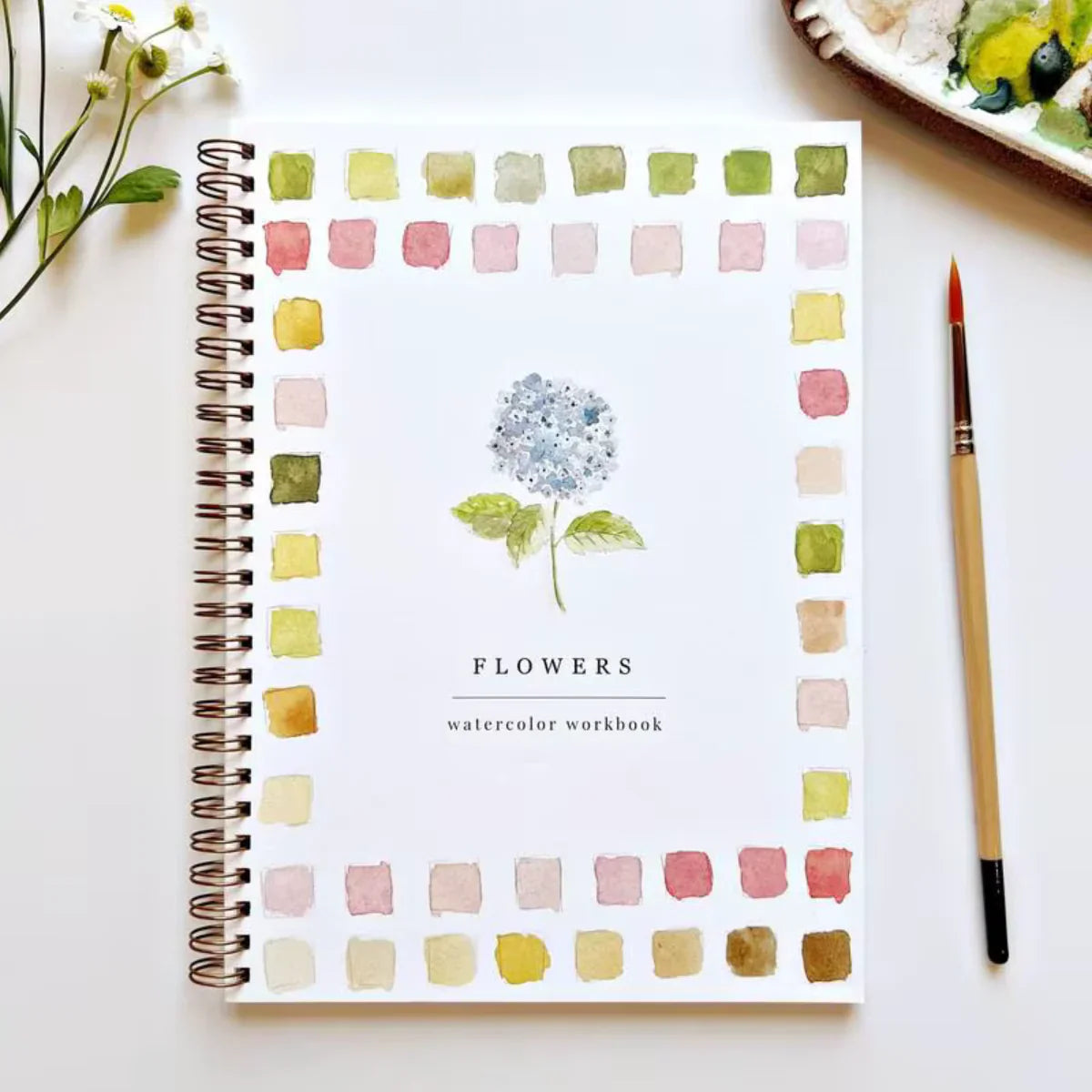 Livre de peinture à l’aquarelle – idéal pour se détendre et se relaxer !