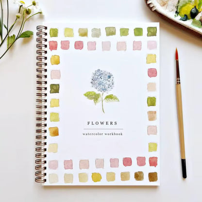 Livre de peinture à l’aquarelle – idéal pour se détendre et se relaxer !