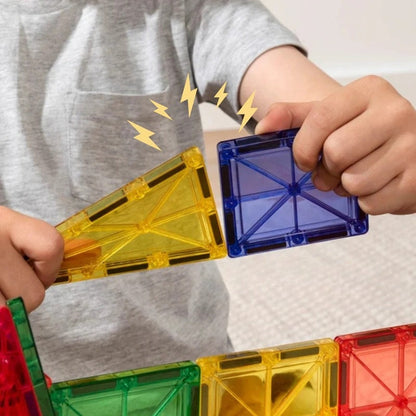 Plaques magnétiques de construction pour enfants – créativité et développement des compétences