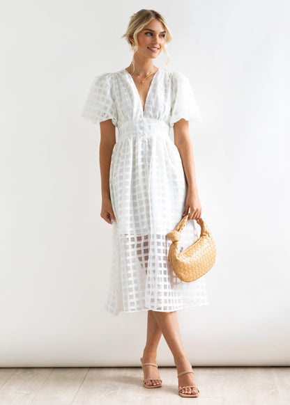 Domenica - Playful summer midi dress