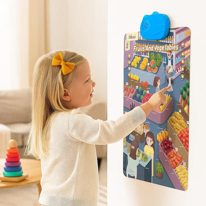 Tableau interactif parlant – abécédaire et apprentissage pour enfants