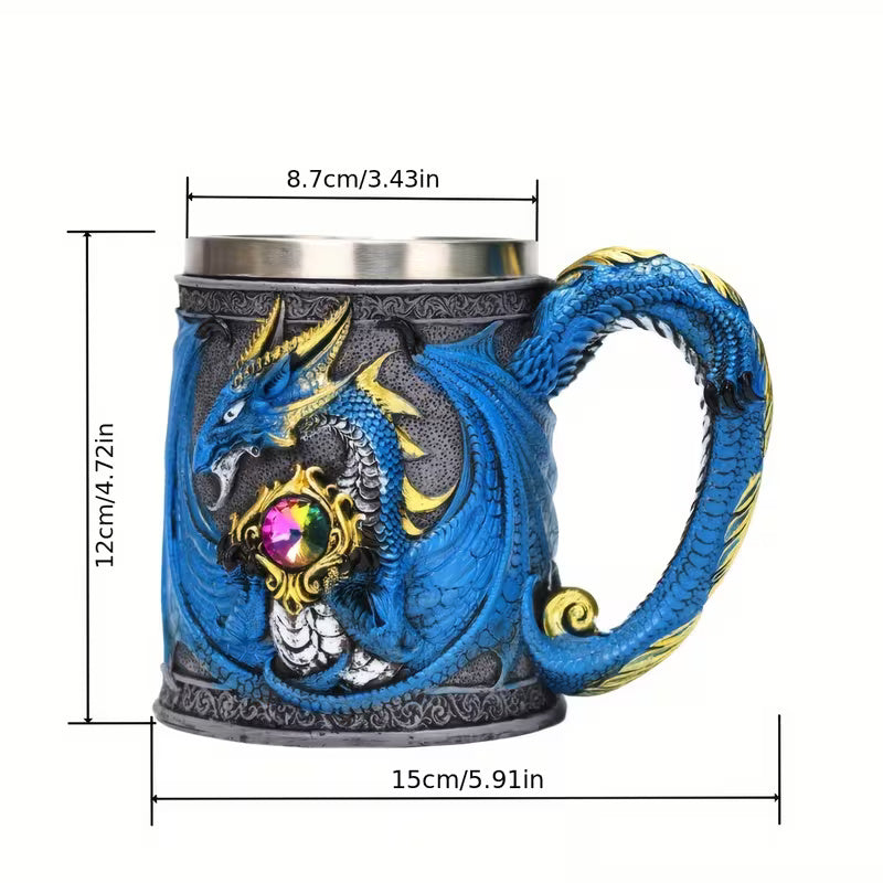 Tasse au motif de dragon – un choix unique pour un homme
