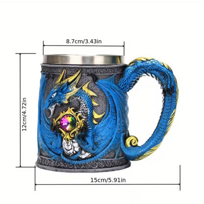 Tasse au motif de dragon – un choix unique pour un homme