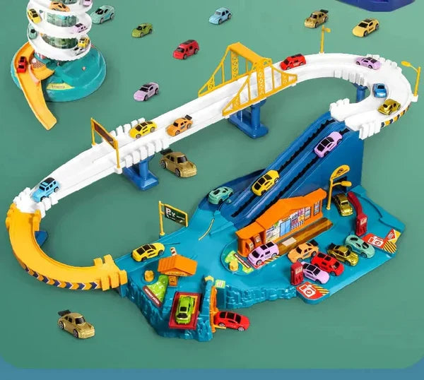 Circuit de dinosaures – un univers créatif d’aventures pour enfants