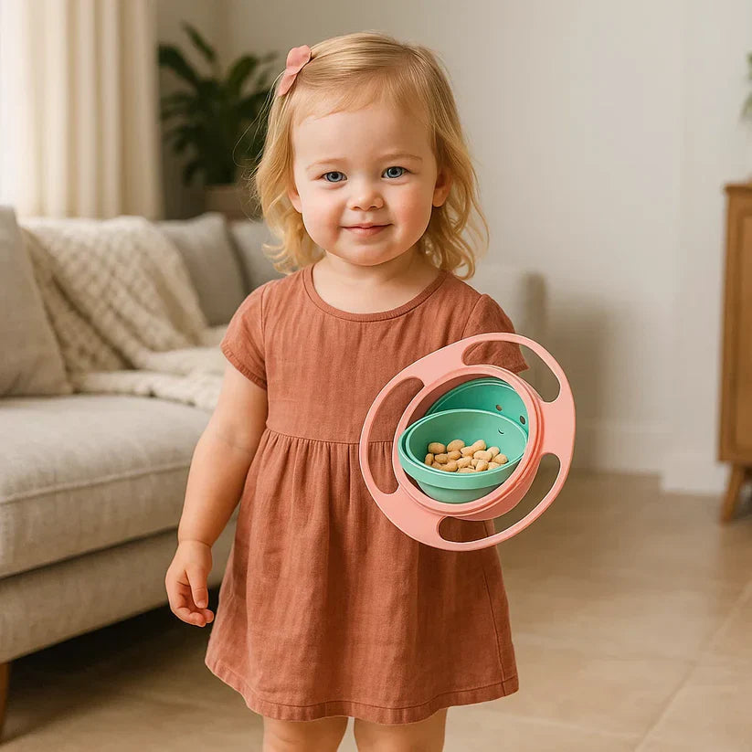 Bol anti-éclaboussures pour enfants – des repas sans dégâts