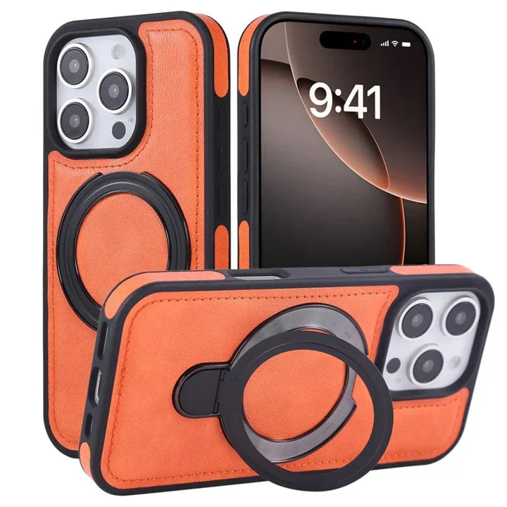 Coque élégante pour iPhone avec support dissimulé