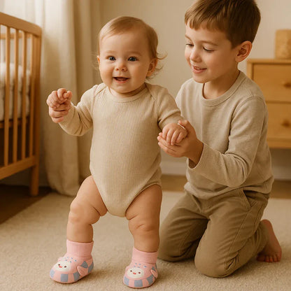 Chaussettes bébé ultra douces et antidérapantes