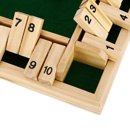 Jeu de société en bois – un amusement mathématique pour toute la famille