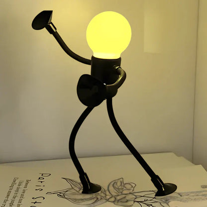 Lampe de nuit flexible en forme de figurine