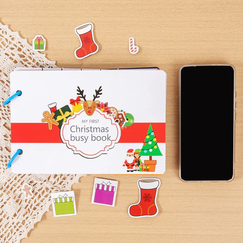 Livre Montessori éducatif de contes de Noël