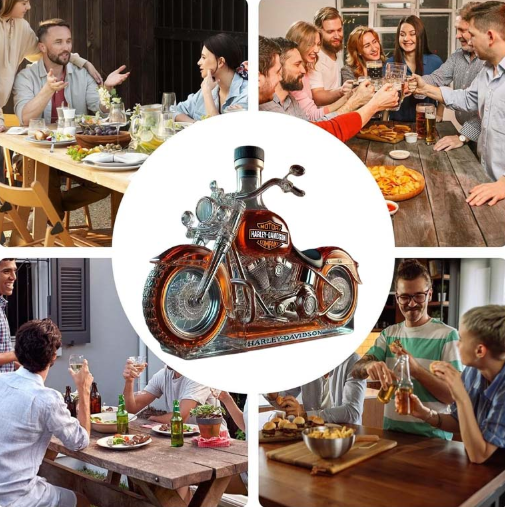 Édition limitée – bouteille de whisky « Harley »