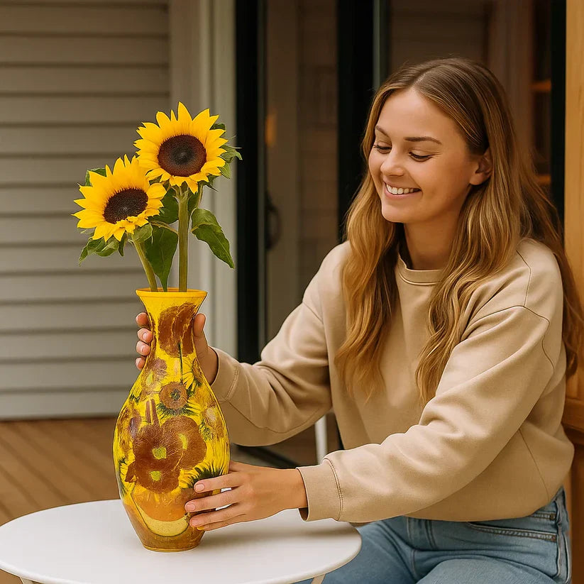 Vase 3D élégante en puzzle