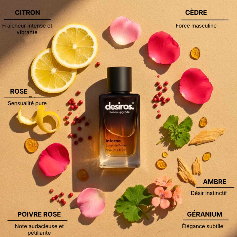Desiros Inferno 2.0 – parfum aux phéromones