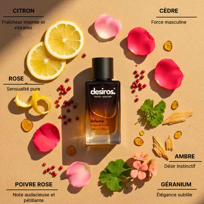 Desiros Inferno 2.0 – parfum aux phéromones