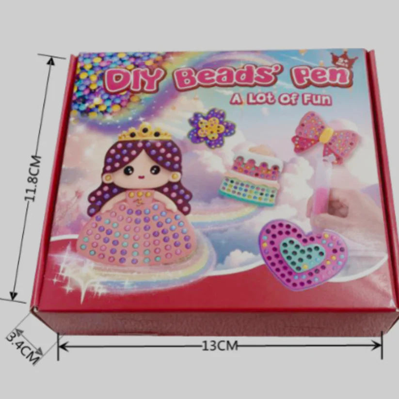 Charmante mosaïque de perles – kit créatif pour enfants