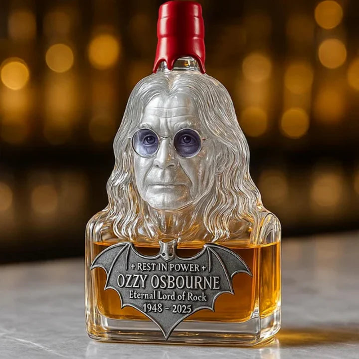 LiquorBottle™ – Carafe hommage édition limitée Ozzy Osbourne
