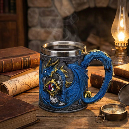 Tasse au motif de dragon – un choix unique pour un homme