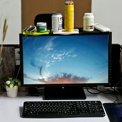 Étagère pour moniteur et organisateur de bureau « GlideHold »