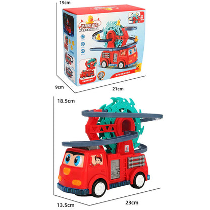 Voiture de jeu « descente des canards pompiers »