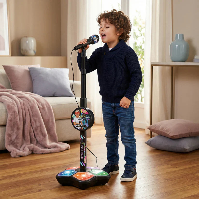 Set de Karaoké pour Enfants avec Microphone et Support – Jouet Musical Éducatif