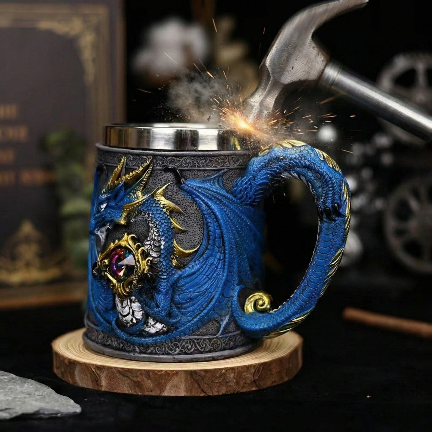 Tasse au motif de dragon – un choix unique pour un homme