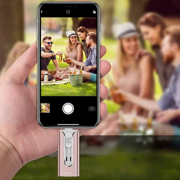 Clé USB 4-en-1 pour téléphones et ordinateurs