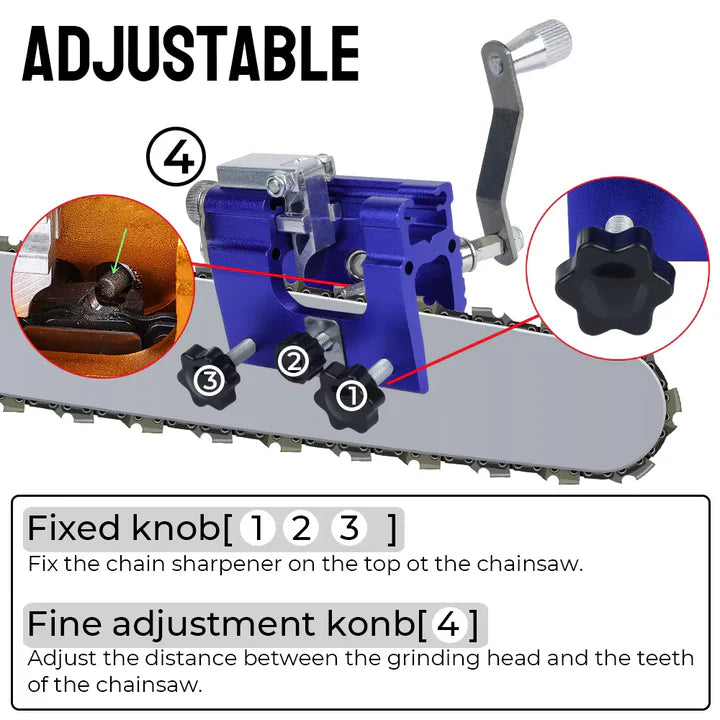 ChainsawGrinder – Outil d’affûtage pour tronçonneuse