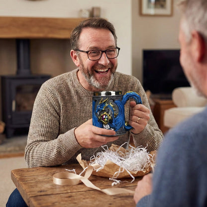 Tasse au motif de dragon – un choix unique pour un homme
