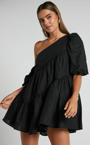Santorini - Elegant Mini Dress