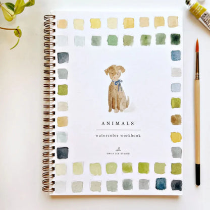 Livre de peinture à l’aquarelle – idéal pour se détendre et se relaxer !