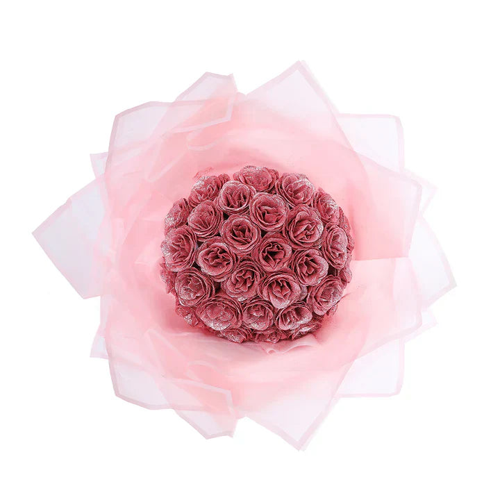 Bouquet de roses scintillant – un cadeau unique pour une personne chère
