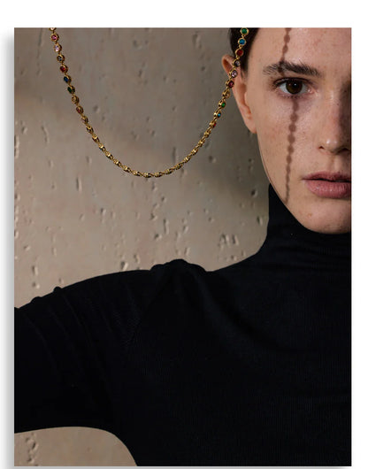 La Perla Di Luce 18k Gold Plated Gemstone Set
