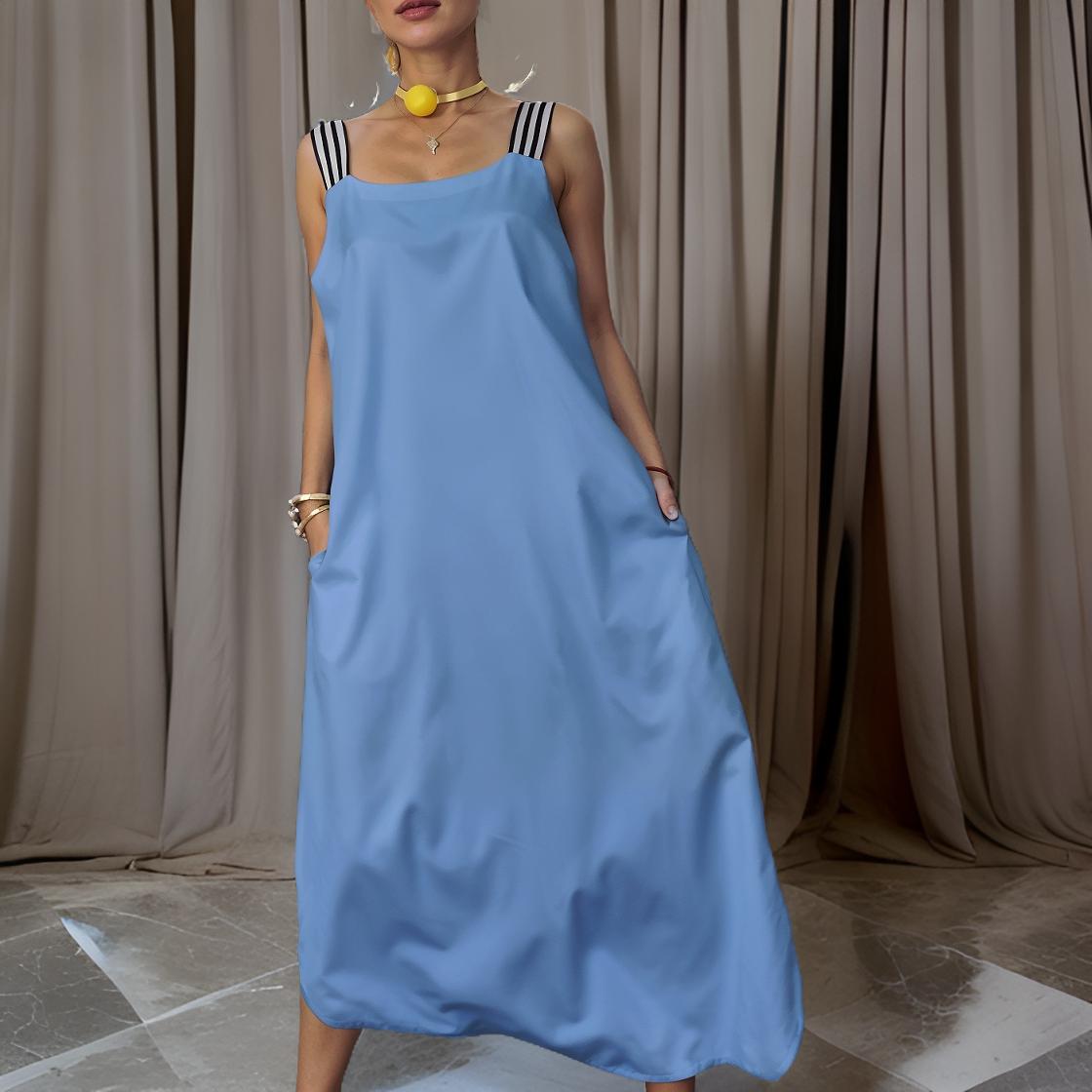 Joanna - Daily Long Dress Without Sleeves