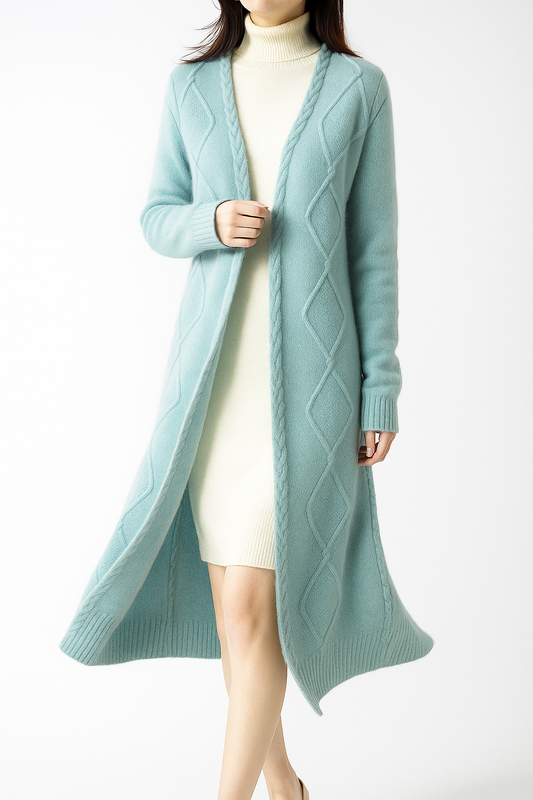 Copenhagen Cable-Knit Cardigan