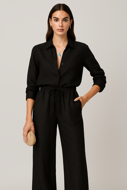 Capri Ember Linen Set