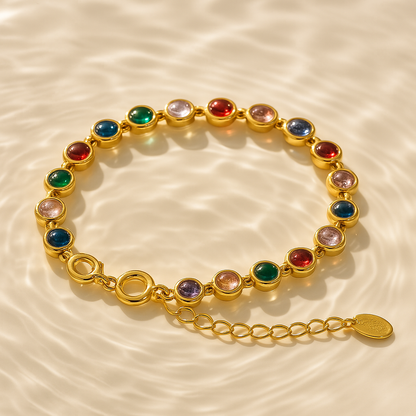 La Perla Di Luce 18k Gold Plated Gemstone Set