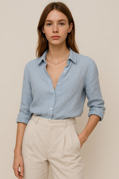 Bellano Linen Blouse