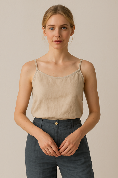 Lightweight Linen Top