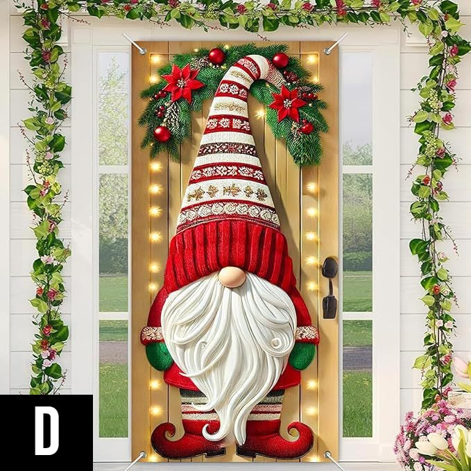 Couronne de porte de Noël avec nœud et clochettes – une décoration festive impressionnante